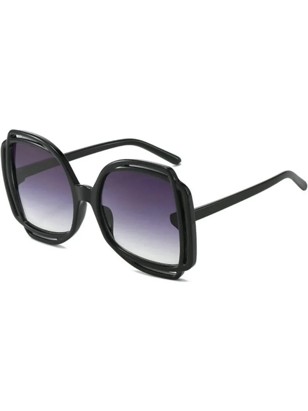 Oversized Round Butterfly Sunglasses for Women | Fashionable Cat Eye Shades for